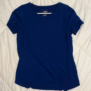 Blue tee